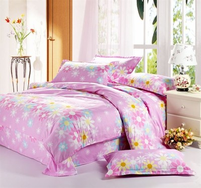 廠家直銷全棉斜紋時尚印花床上用品四件套 尊享品質，點綴家居